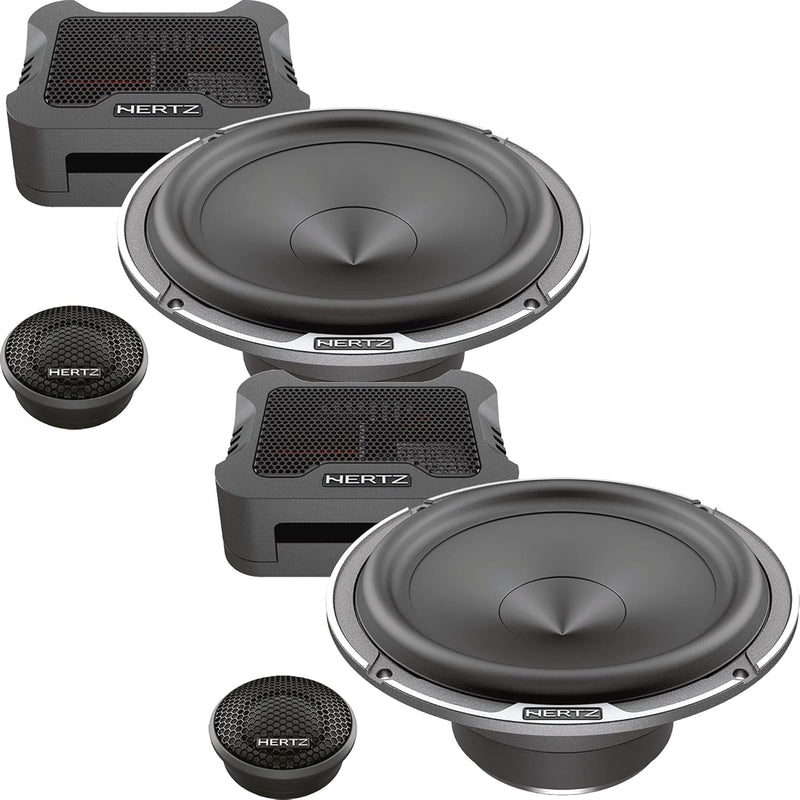 Hertz MPK 165.3 PRO & MPX 165.3 PRO Speaker Bundle – 2 Complete Sets for Superior Sound