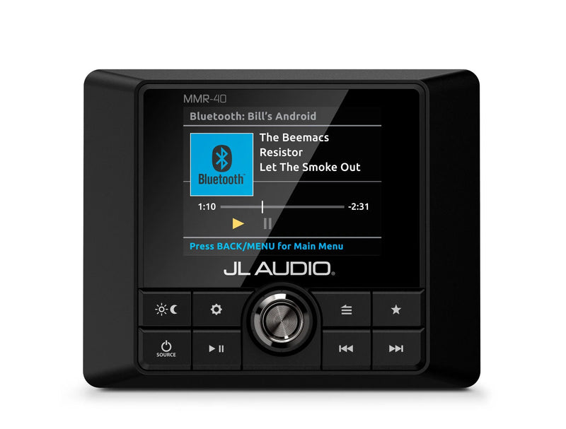 JL Audio MMR-40 Wired NMEA 2000 marine remote control for JL Audio MediaMaster receivers