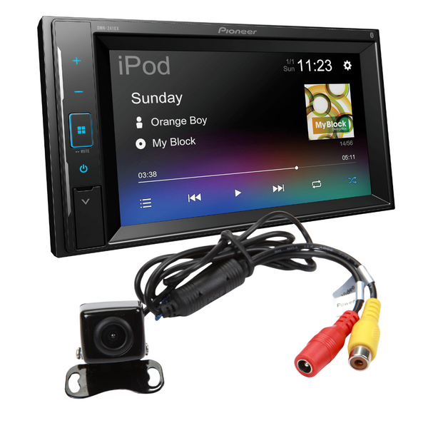 Pioneer DMH-241EX w/ Backup Camera