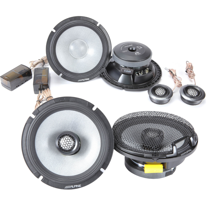 Alpine R2-65C and R2-S65 Speaker Bundle