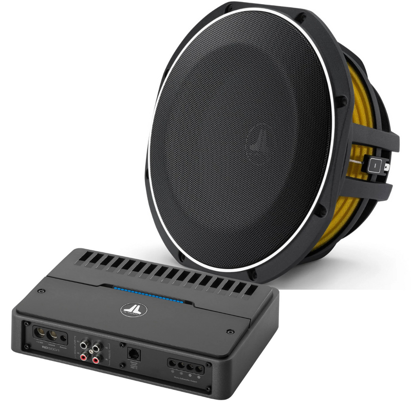 JL Audio 10TW1-4 + RD500/1 Sub & Amp Bundle