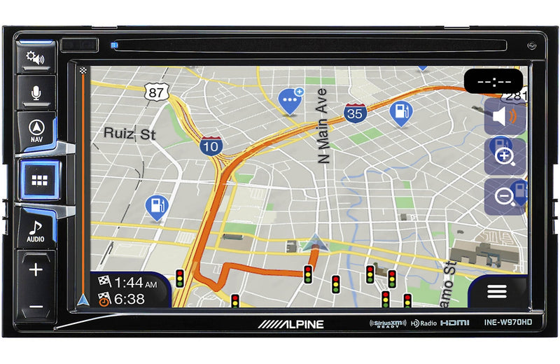 Alpine INE - W970HD 6.5 - Inch CD/DVD Navigation Receiver - Elite Custom Sound