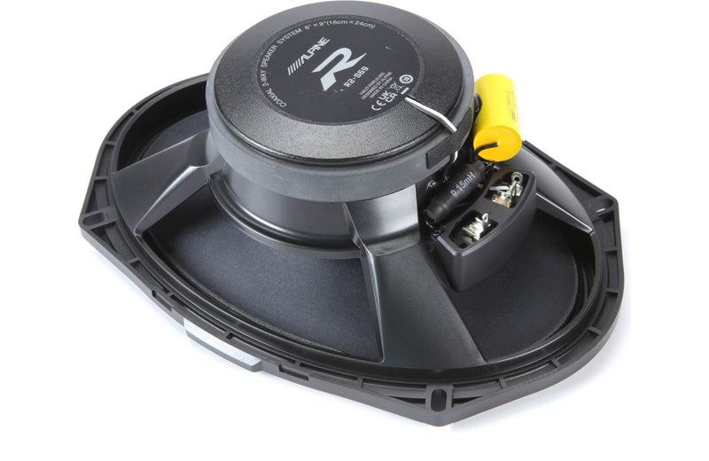 Alpine R2 - S69 R - Series 6x9" 2 - Way Coaxial Car Audio Speakers - Elite Custom Sound