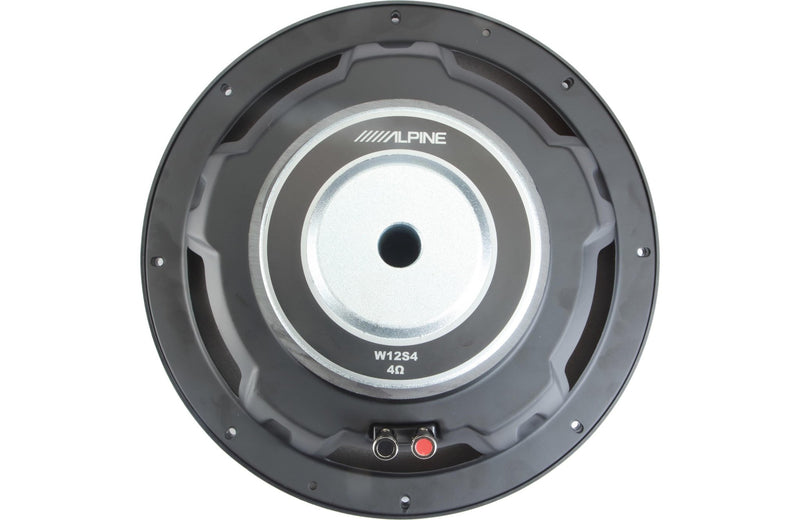 Alpine W12S4 12" 4 - Ohm Subwoofer - Elite Custom Sound