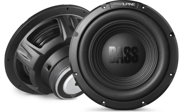 Alpine W12S4 12" 4 - Ohm Subwoofer - Elite Custom Sound