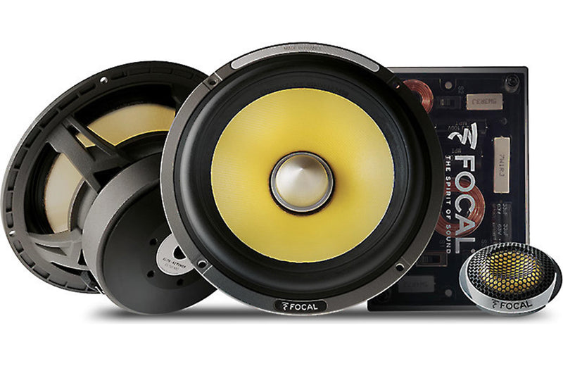 Focal ES 165KX2 K2 Power Series 6-1/2" Component Speaker System (2-ohm)