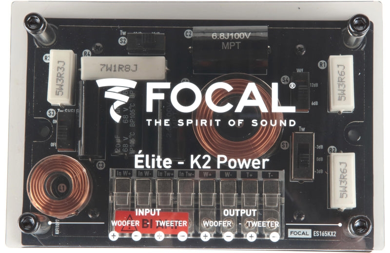 Focal ES 165KX2 K2 Power Series 6-1/2" Component Speaker System (2-ohm)