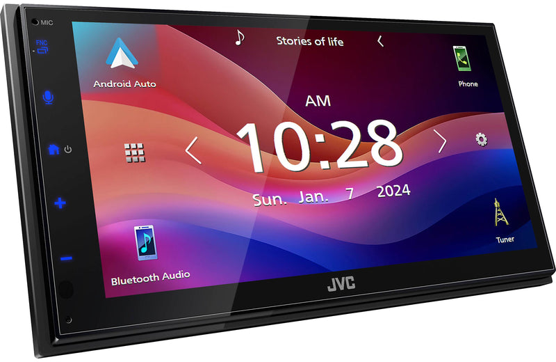 JVC KW-M590BT 6.8" Apple Carplay, Android Auto & Bluetooth Digital multimedia receiver