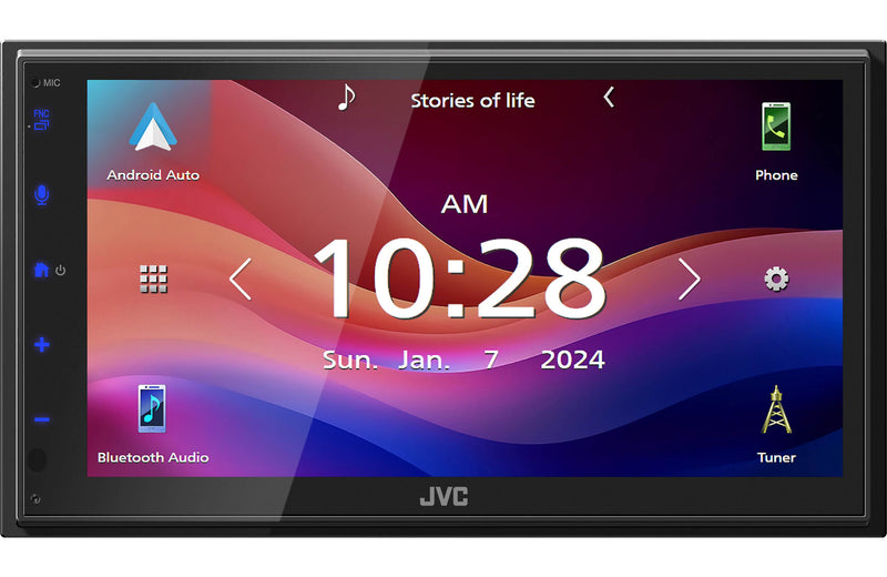 JVC KW-M590BT 6.8" Apple Carplay, Android Auto & Bluetooth Digital multimedia receiver