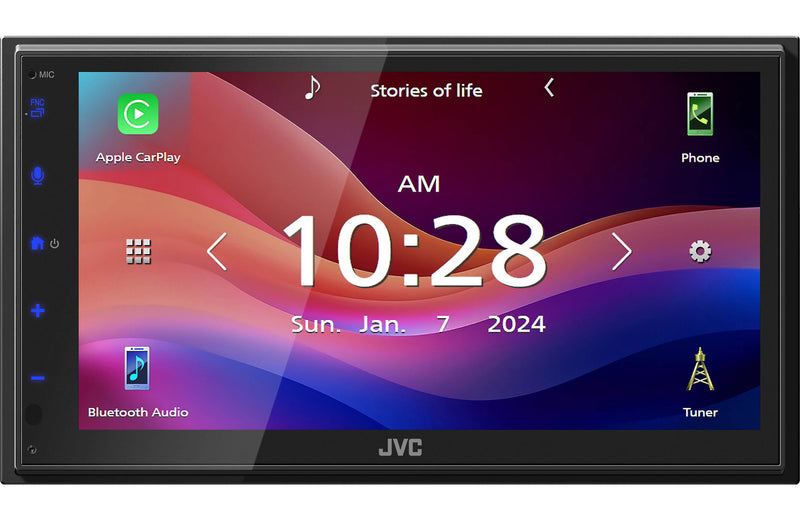 JVC KW-M590BT 6.8" Apple Carplay, Android Auto & Bluetooth Digital multimedia receiver