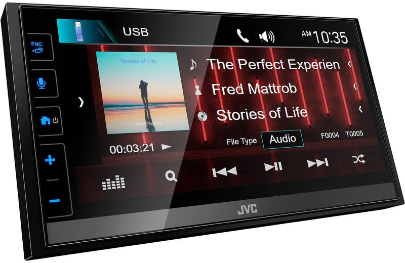 JVC KW-M780BT 6.75" Apple Carplay, Android Auto, and Bluetooth Digital multimedia receiver