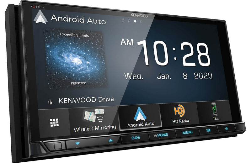 Kenwood Excelon Reference DDX9907XR DVD receiver with Wireless Apple Carplay and Android Auto