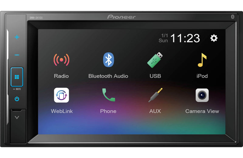 Pioneer DMH-241EX + Alpine S2-S65 Speakers + Backup Camera Bundle – Complete Audio & Safety Upgrade