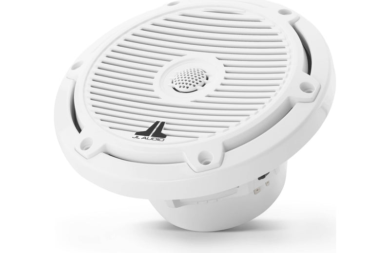 JL Audio M3-650X-C-Gw 6.5" 2-Way Marine Coaxial Speakers - White Classic Grilles