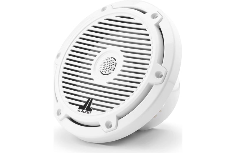 JL Audio M3-650X-C-Gw 6.5" 2-Way Marine Coaxial Speakers - White Classic Grilles