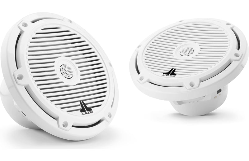 JL Audio M3-770X-C-Gw 7.7" 2-Way Marine Coaxial Speakers - White Classic Grilles