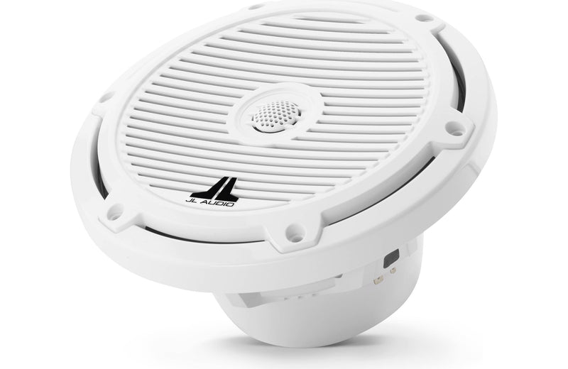JL Audio M3-770X-C-Gw 7.7" 2-Way Marine Coaxial Speakers - White Classic Grilles