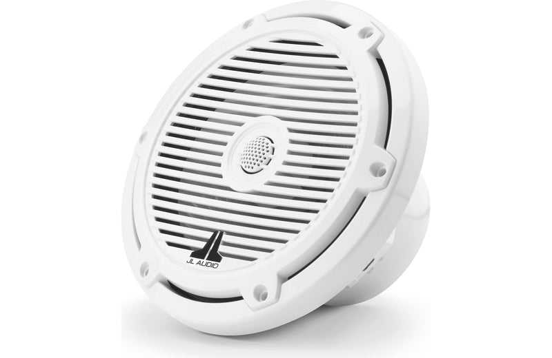JL Audio M3-770X-C-Gw 7.7" 2-Way Marine Coaxial Speakers - White Classic Grilles