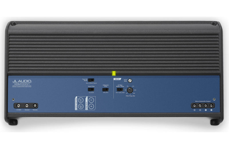 JL Audio XDM1000/1 1000W Monoblock Class-D Car / Marine Audio Amplifier
