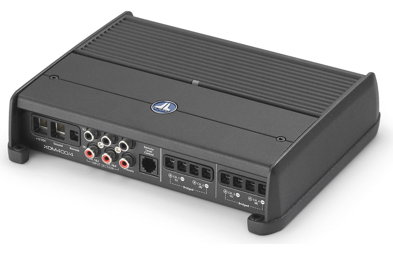 JL Audio XDM400/4 4-Channel Class-D Car / Marine Audio Amplifier