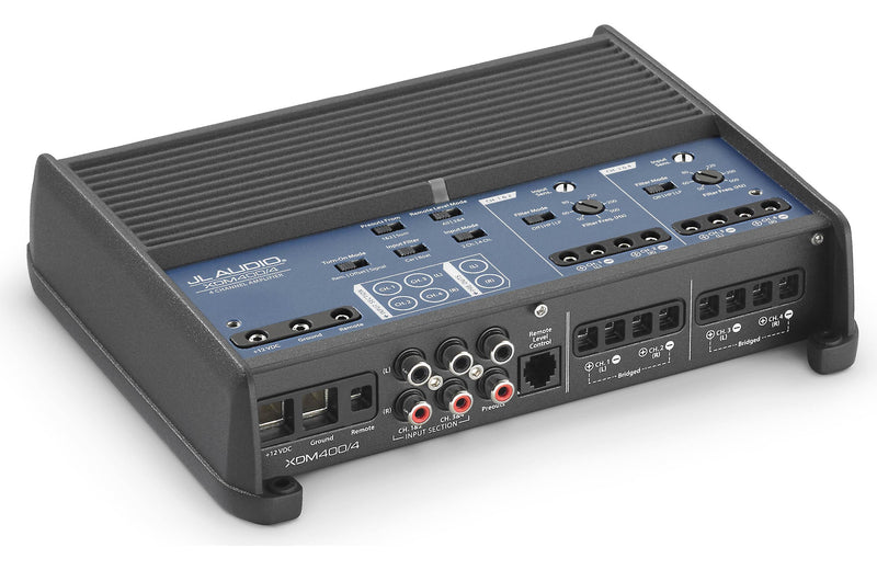 JL Audio XDM400/4 4-Channel Class-D Car / Marine Audio Amplifier