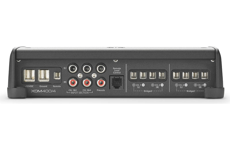 JL Audio XDM400/4 4-Channel Class-D Car / Marine Audio Amplifier