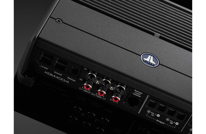 JL Audio XDM400/4 4-Channel Class-D Car / Marine Audio Amplifier