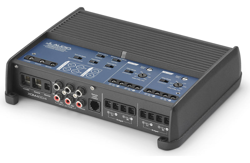 JL Audio XDM400/4 4-Channel Class-D Car / Marine Audio Amplifier