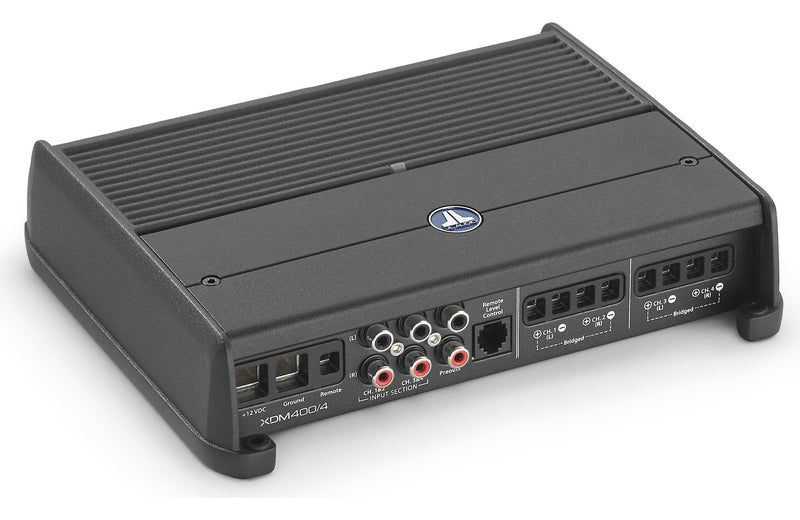 JL Audio XDM400/4 4-Channel Class-D Car / Marine Audio Amplifier
