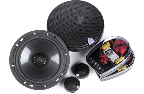 JL Audio C3-600 6” Convertible Component Speakers W/ Silk Dome Tweeters