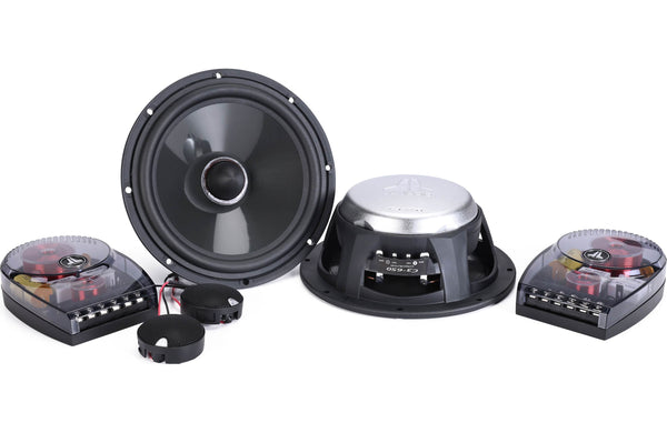JL Audio C3-650 6.5" Convertible Component Car Speakers W/ Silk Soft Dome Tweeter