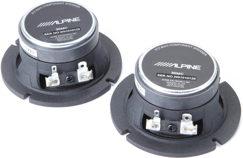 Alpine 30MC 3" midrange speakers