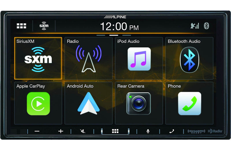 Alpine Restyle i407-WRA-JL Custom-fit digital multimedia receiver with 6.95" screen for select 2018-up Wrangler JL and 2020-up Gladiator JT models (does not play discs)