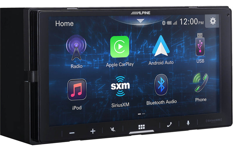 Alpine ILX-W770 7" Double DIN Touchscreen Receiver - Bluetooth, Apple CarPlay, Android Auto, Hi-Res Audio, SiriusXM Ready & Hands-Free Calling