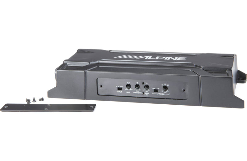 Alpine KTA-30MW Tough Power Pack Compact all-weather 300W mono subwoofer amplifier