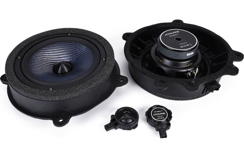 Alpine PSS-TSLA-223P 13-speaker sound system upgrade for 2022 Tesla Model 3 with Factory Premium Audio