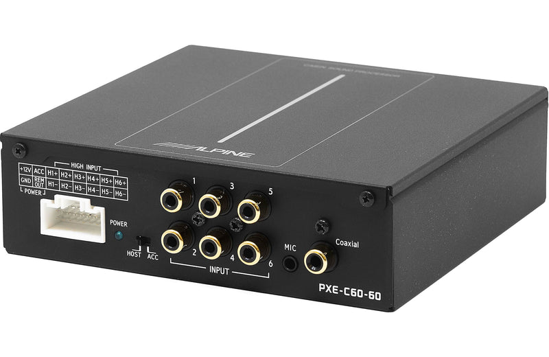 Alpine PXE-C60-60 Digital Signal Processor OPTIM™6 six-channel DSP with automatic sound tuning