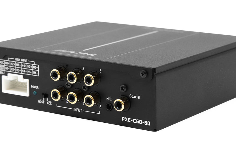 Alpine PXE-C60-60 Digital Signal Processor OPTIM™6 six-channel DSP with automatic sound tuning