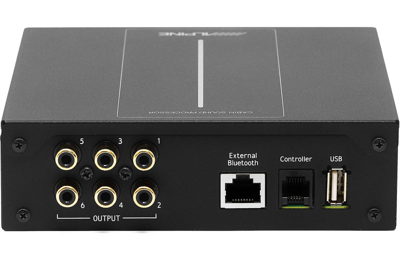 Alpine PXE-C60-60 Digital Signal Processor OPTIM™6 six-channel DSP with automatic sound tuning