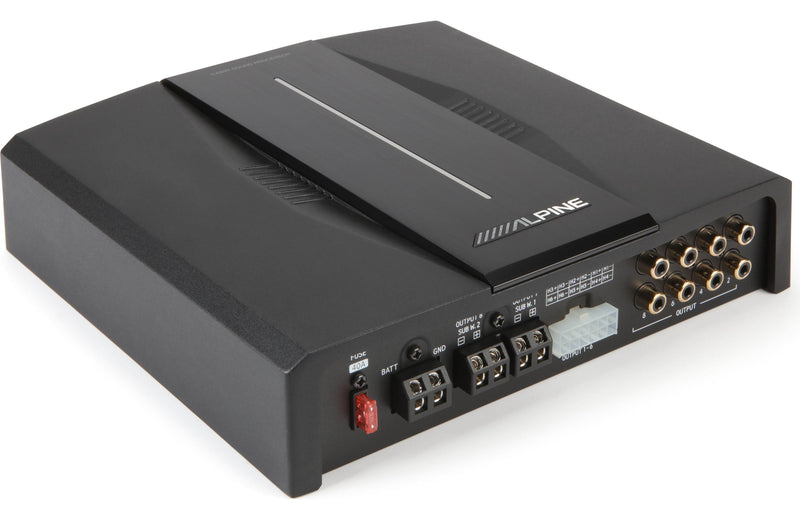 Alpine PXE-C80-88 Optim8™ 8-channel Hi-Res car amplifier with automatic digital signal processing