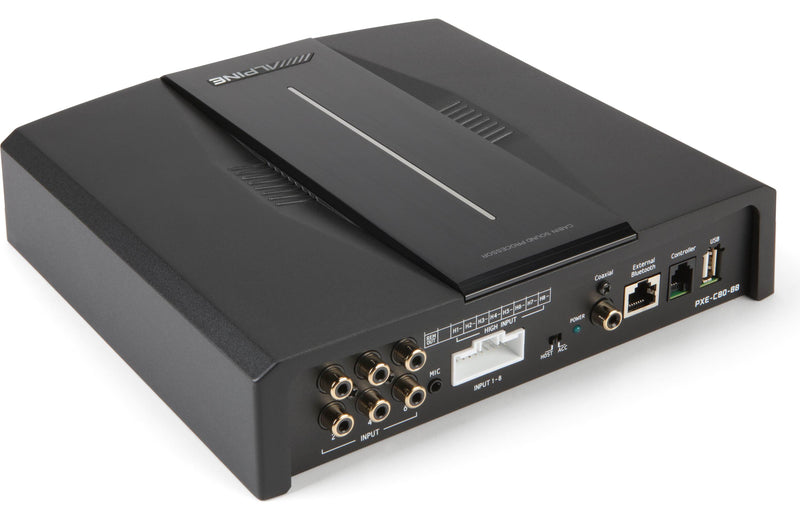 Alpine PXE-C80-88 Optim8™ 8-channel Hi-Res car amplifier with automatic digital signal processing