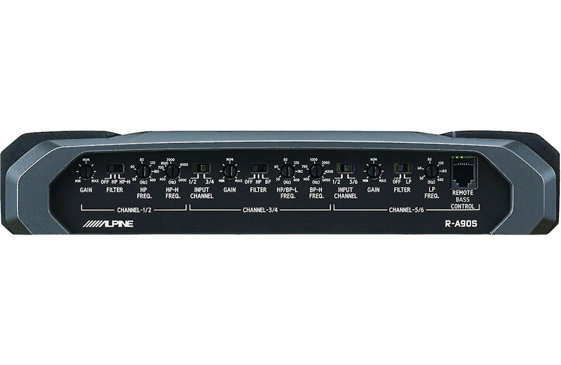 Alpine R-A90S R Series 750 Watt 6-channel car amplifier