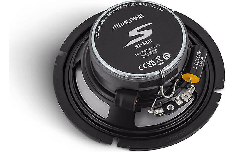 Alpine S2-S65C Component & S2-S65 Coaxial Speaker Bundle – Complete Sound Upgrade Package