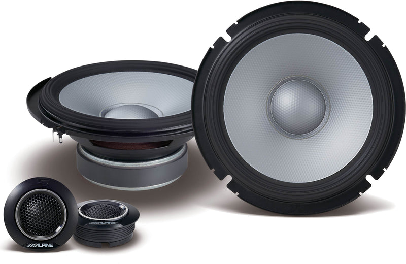 Alpine S2-S65C Component & S2-S65 Coaxial Speaker Bundle – Complete Sound Upgrade Package