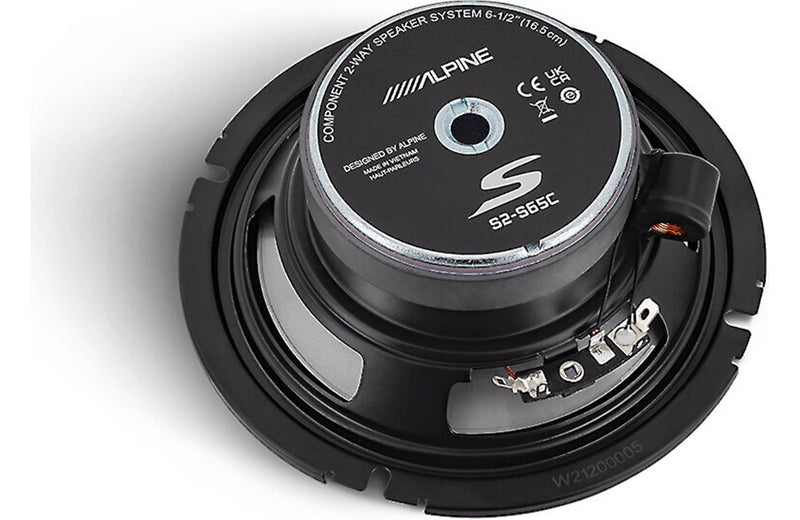 Alpine S2-S65C Component & S2-S65 Coaxial Speaker Bundle – Complete Sound Upgrade Package