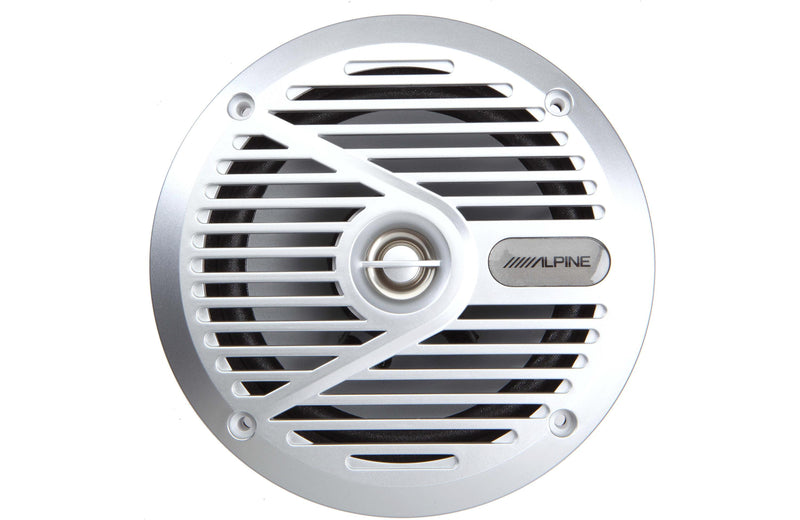 Alpine SPS-M601 6-1/2" 2-way marine speakers (Silver)