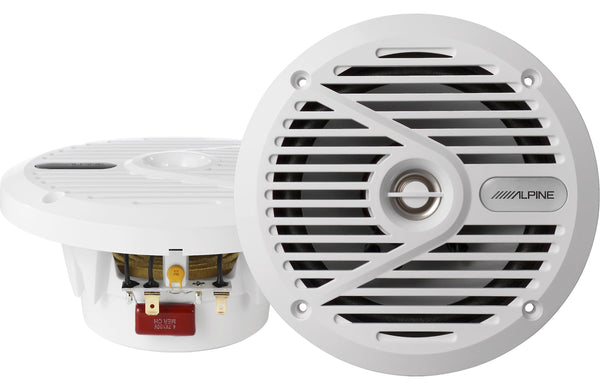 Alpine SPS-M601W 6-1/2" 2-way marine speakers (White)