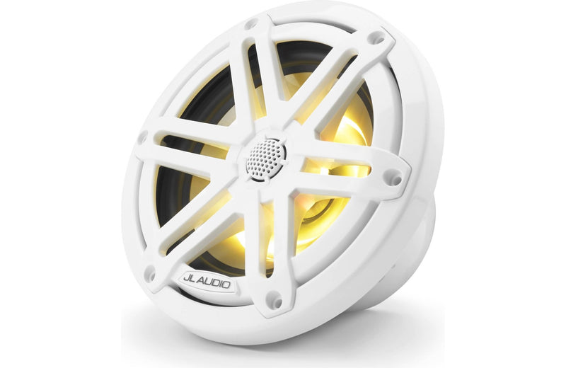 JL Audio M3 - 650X - S - Gw - i 6 - 1/2" Marine Speakers with LED Lights (Gloss White with Sport Grilles) - Elite Custom Sound