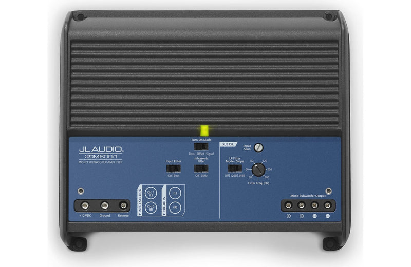 JL Audio XDM600/1 600W Mono Car/Marine Subwoofer Amplifier - Elite Custom Sound