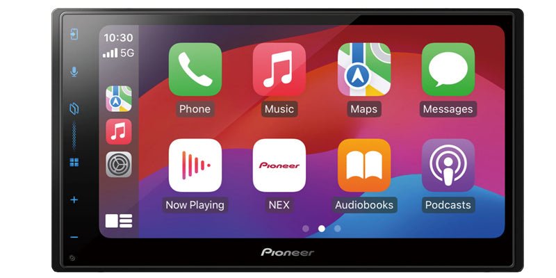 Pioneer DMH 2000NEX 6.8" In-Dash Unit, Double-DIN Media Receiver with Touch Screen, Bluetooth, & Apple CarPlay/Android Auto